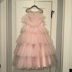 Princess Daliana Leah Tulle Flower Girl- size 8